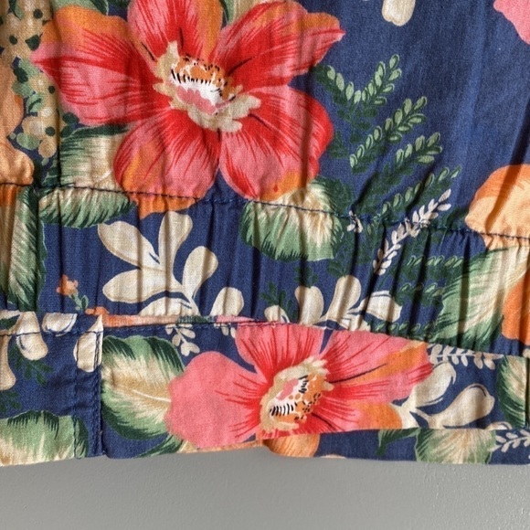 GORGEOUS Vintage Bless You Floral Long Sleeve Zip-up Crop Style Jacket Size Med - Picture 15 of 15